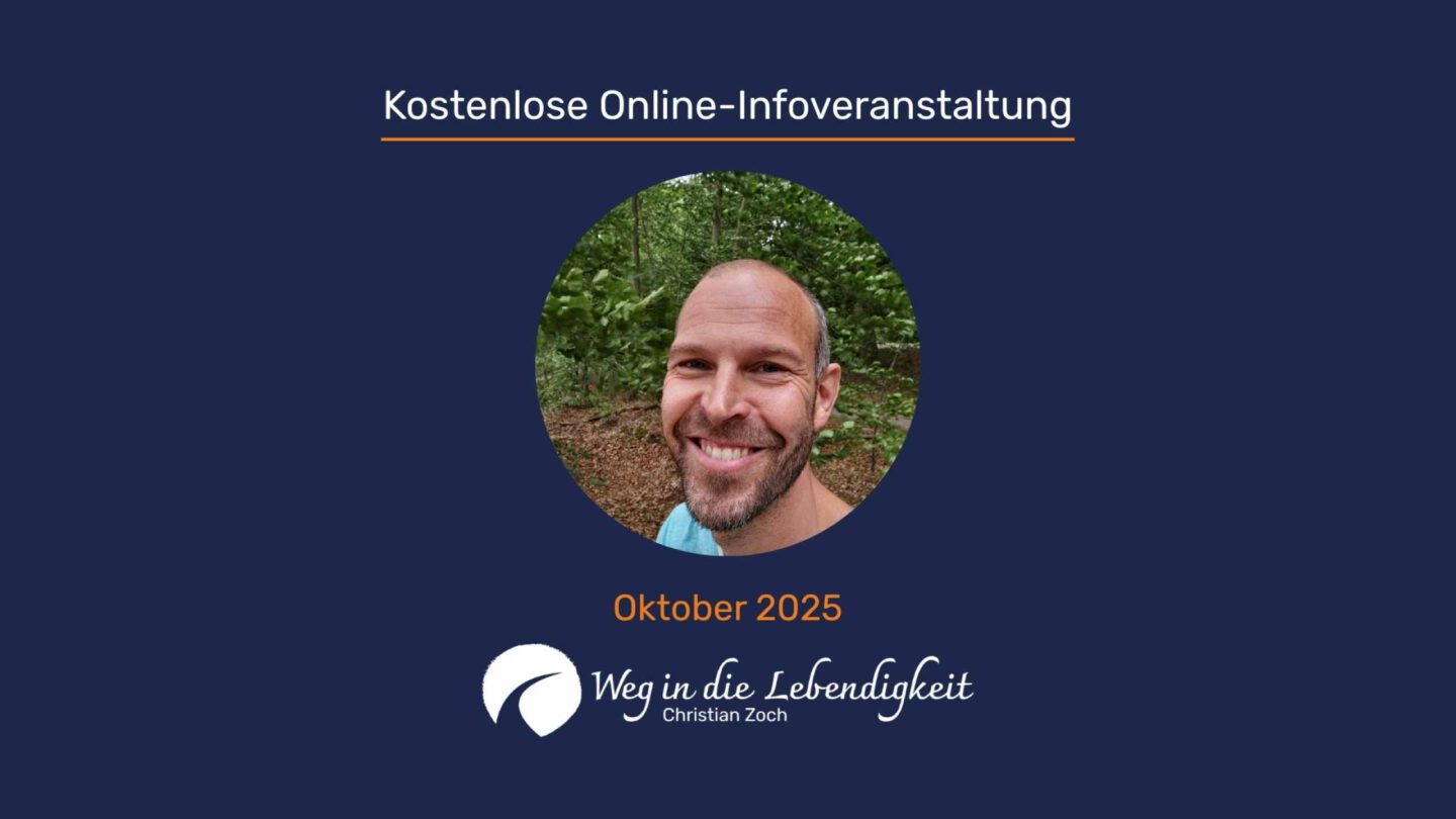 Banner kostenlose Online-Infoveranstaltung Oktober 2025- Christian Zoch